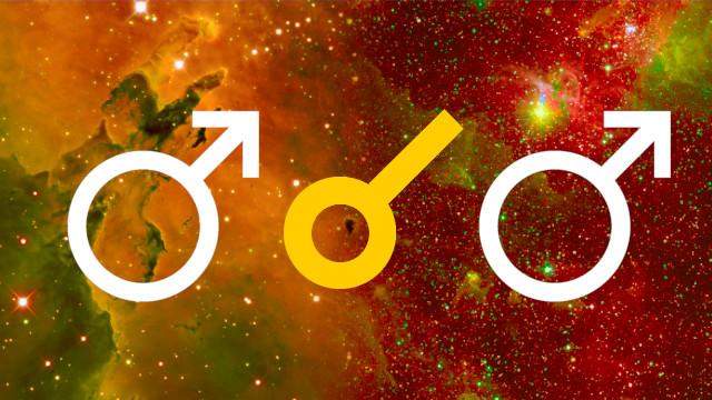 Mars koniunkcja Mars